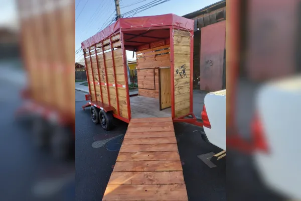 Carro porta Caballos, vista 4